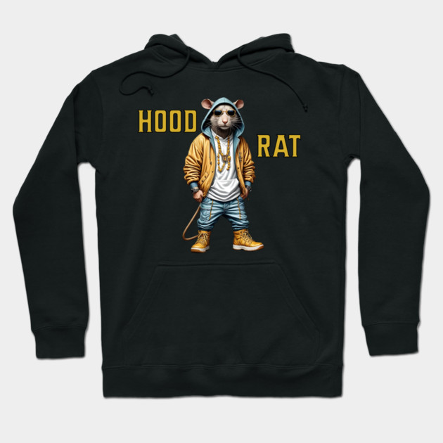 Hood Rat - Hip Hop Hoodie by UrbanLifeApparel