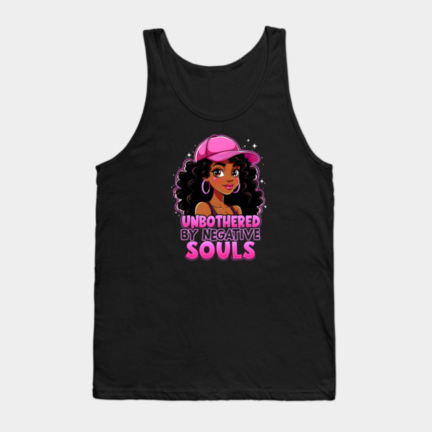 Unbothered by Negative Souls Tank Top by UrbanLifeApparel