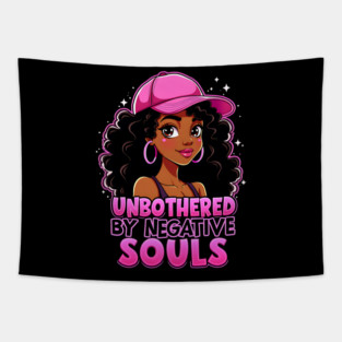Unbothered by Negative Souls Tapestry