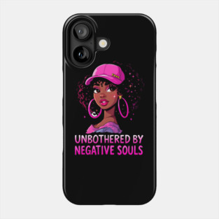 Unbothered by Negative Souls 2 Phone Case