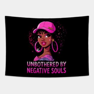 Unbothered by Negative Souls 2 Tapestry