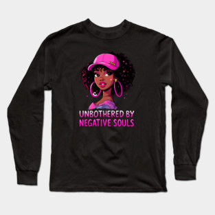 Unbothered by Negative Souls 2 Long Sleeve T-Shirt