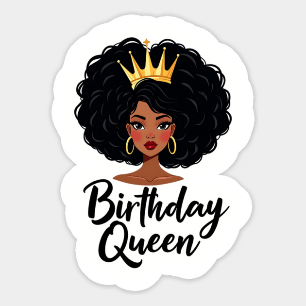 Birthday Queen Magnet by UrbanLifeApparel
