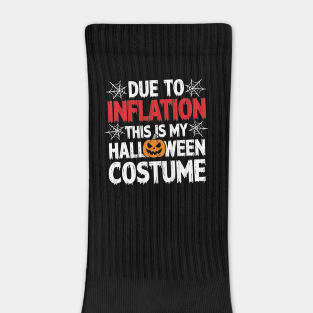 Funny Halloween Inflation Costume Sarcastic Joke by Anticorporati