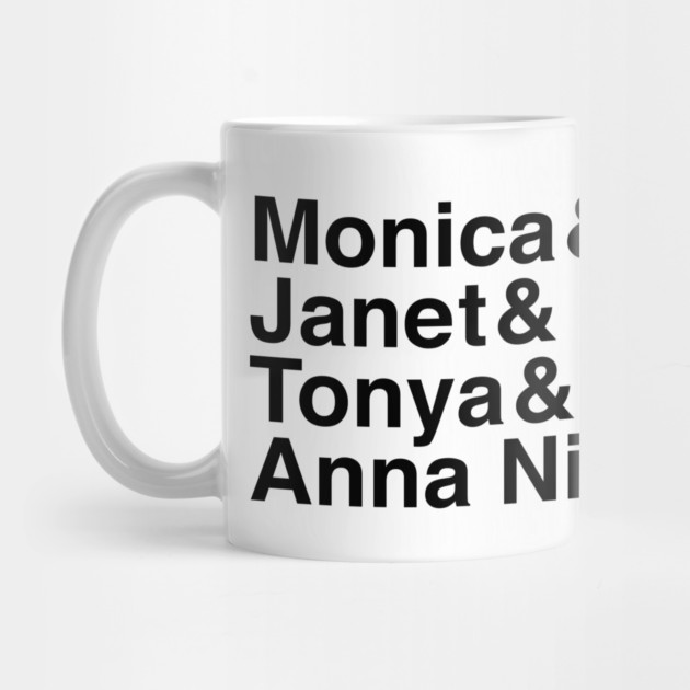 Monica & Janet & Tonya & Anna Nicole by Youre Wrong About