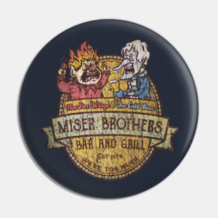 vintage miser Pin