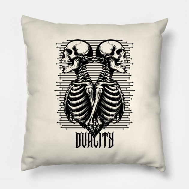 DUALITY Pillow by artslaves