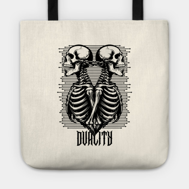 DUALITY Tote by artslaves