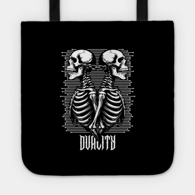 DUALITY Tote by artslaves