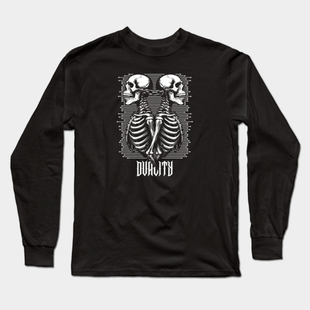 DUALITY Long Sleeve T-Shirt by artslaves