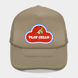 Play Cello Play-Doh style design Hat