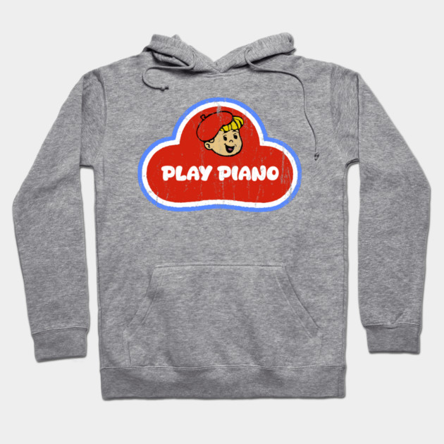 Play Piano Play-Doh style design Hoodie by BarbaraShirts