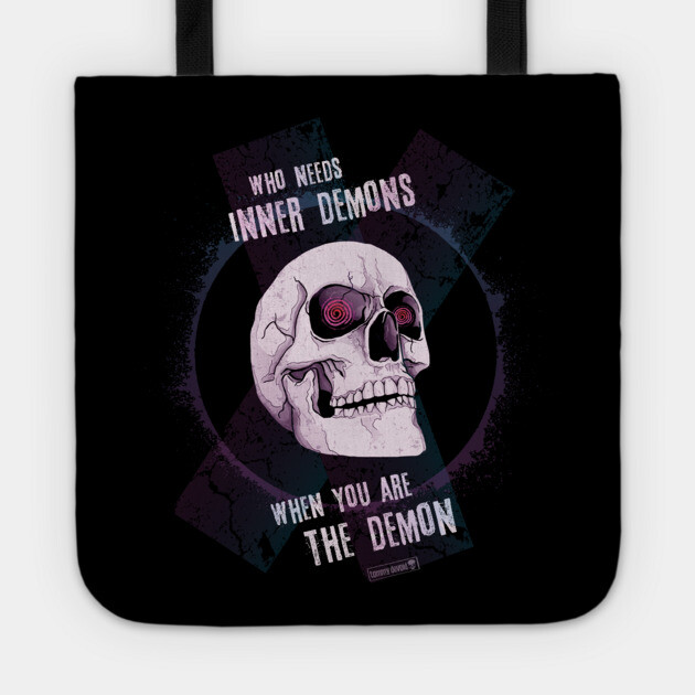 I'm The Demon. Tote by Tommy Devoid