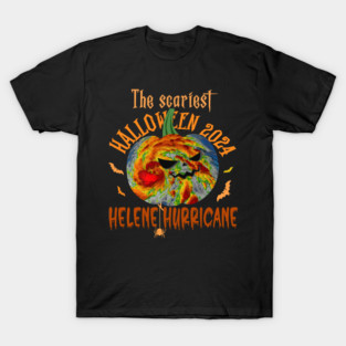 The scariest Halloween 2024 Is Helene Hurricane Pumpkin T-Shirt