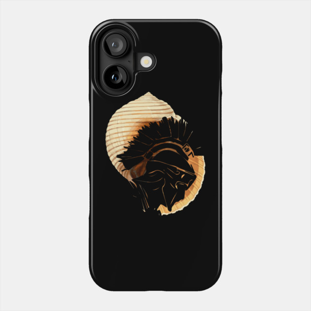 Ares in Shell - Greek Mythology - God of War Phone Case by TuncGK
