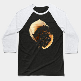 Ares in Shell - Greek Mythology - God of War Baseball T-Shirt