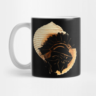 Ares in Shell - Greek Mythology - God of War Mug