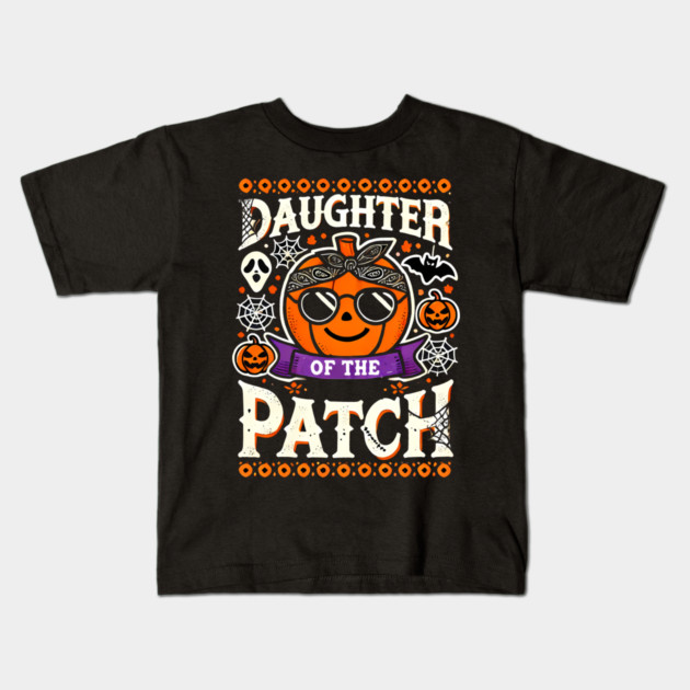 Funny Spooky Halloween, Daughter of the Patch Kids T-Shirt by logiamerch