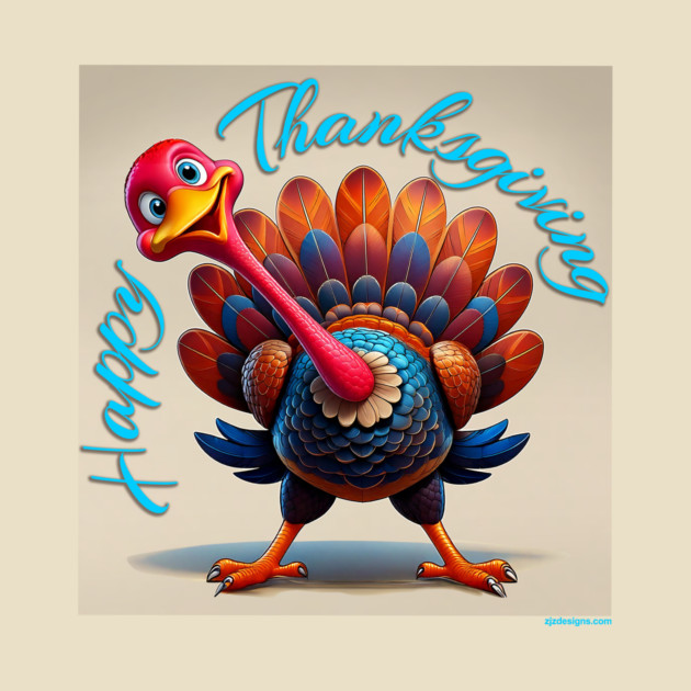 Fun Thanksgiving Turkey by zjz