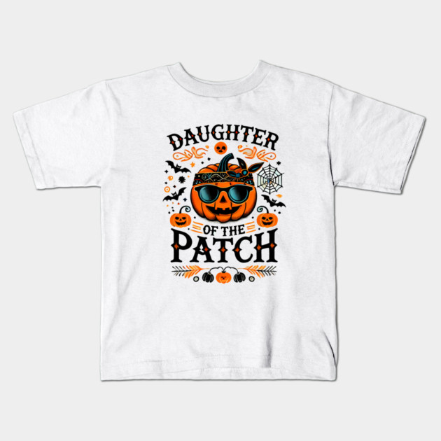 Funny Spooky Halloween, Daughter of the Patch Kids T-Shirt by logiamerch