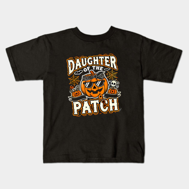 Funny Spooky Halloween, Daughter of the Patch Kids T-Shirt by logiamerch