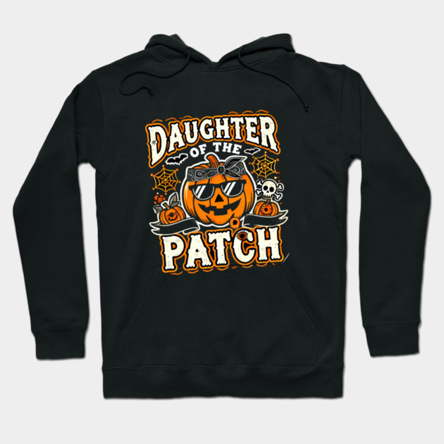 Funny Spooky Halloween, Daughter of the Patch Hoodie by logiamerch