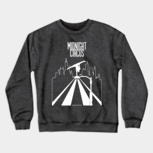 Midnight Circus Tour 2024 (White) Crewneck Sweatshirt