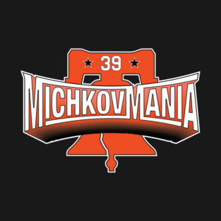 Michkovmania 39 Philadelphia Hockey Design T-Shirt