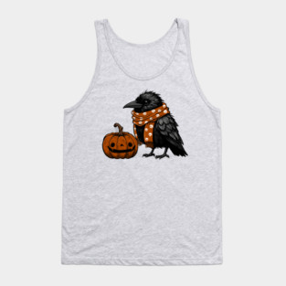 Crow and Pumpkin Tank Top