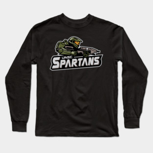 Spartans Team Logo Long Sleeve T-Shirt
