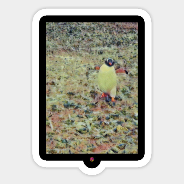 Antarctica penguin  walk Magnet by FirstClassQueen