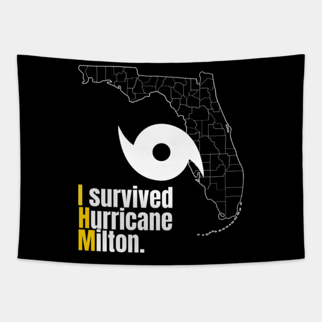 Hurricane milton Tapestry by hix