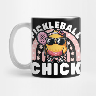 Pickleball Women Chick Mug
