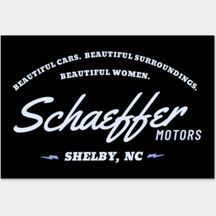 Schaeffer Motors - Shelby, NC Posters and Art