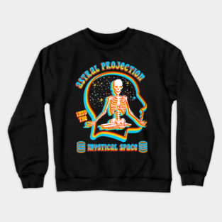 Astral projection Crewneck Sweatshirt