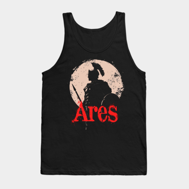 Ares - Greek Mythology - God of War - Epic & Myth Tank Top by TuncGK