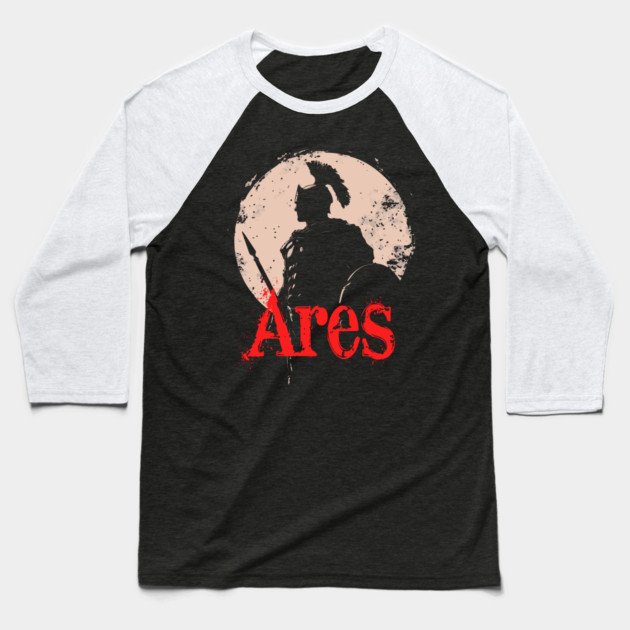 Ares - Greek Mythology - God of War - Epic & Myth Baseball T-Shirt by TuncGK