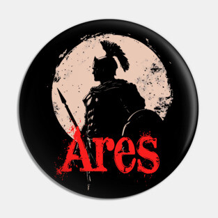 Ares - Greek Mythology - God of War - Epic & Myth Pin