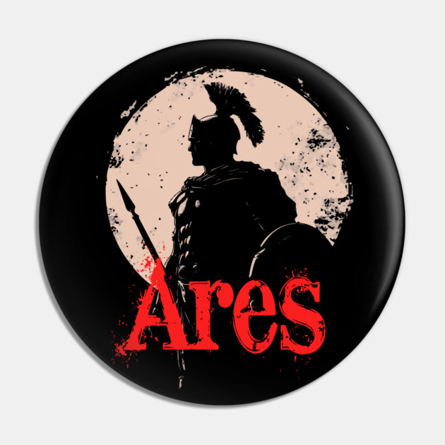 Ares - Greek Mythology - God of War - Epic & Myth Pin by TuncGK