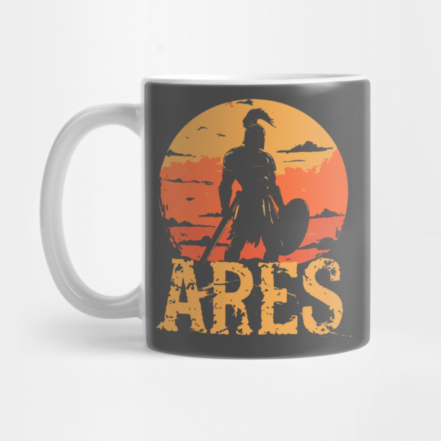 Ares - Greek War God - Mythology & Epic - Retro by TuncGK