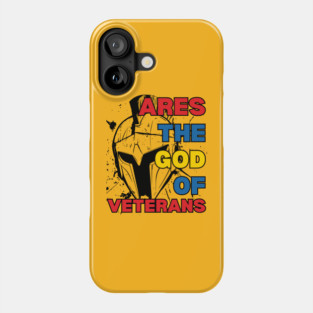 Ares - the God of Veterans - Greek Mythology - Epic Retro Phone Case