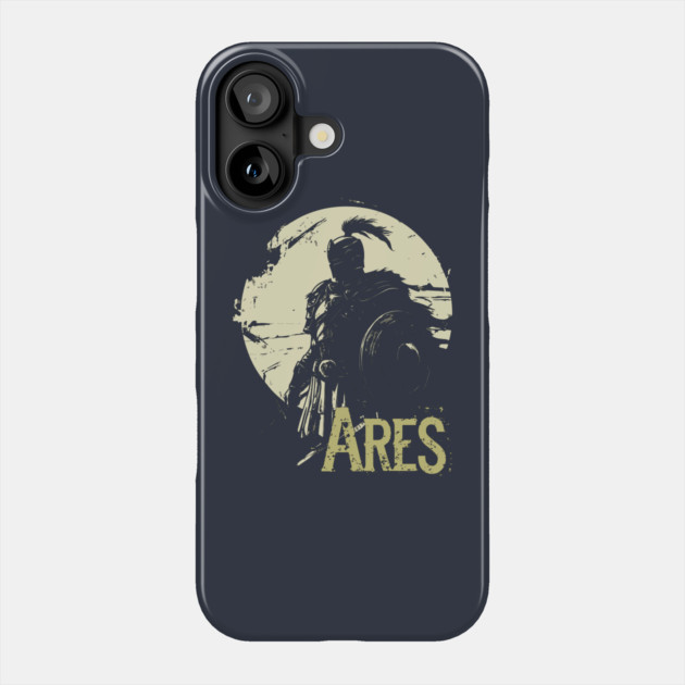 Ares - Greek God of War - Mythology & Epic - Comic Book Style Phone Case by TuncGK