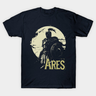 Ares - Greek God of War - Mythology & Epic - Comic Book Style T-Shirt