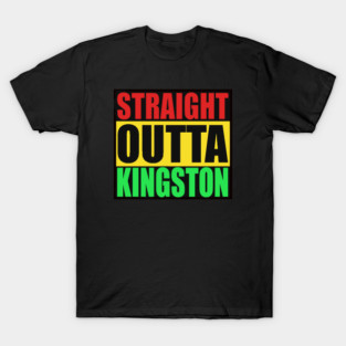 Straight Outta Kingston Jamaica T-Shirt