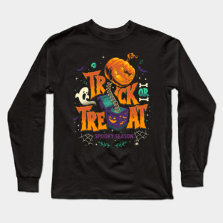 Trick or Treat - Mystery Box Long Sleeve T-Shirt