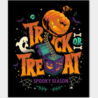 Trick or Treat - Mystery Box Posters and Art