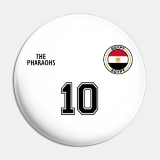 Egypt Retro Vintage Soccer Football Jersey for Egyptian Supporters Pin
