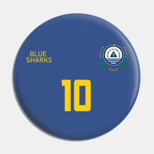 Cape Verde Retro Vintage Soccer Football Jersey for Cape Verdean Supporters Pin