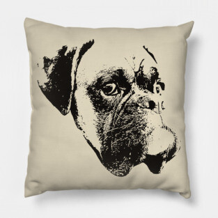 Boxer Dog - Boxer Christmas Pillow