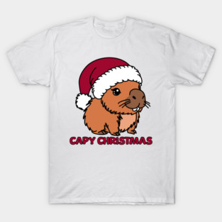 Capybara Christmas T-Shirt